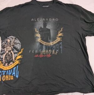 Alejandro Fernández Concert Headliner 2024 La Onda Music Festival Tshirt XL